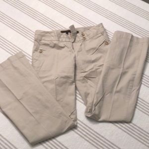 The Limited Sexy Drew fit tan pants. 0. Like new.